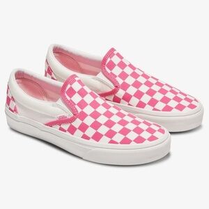 Vans slip on VN000D6BCHL pink color NWB womens size 7.5